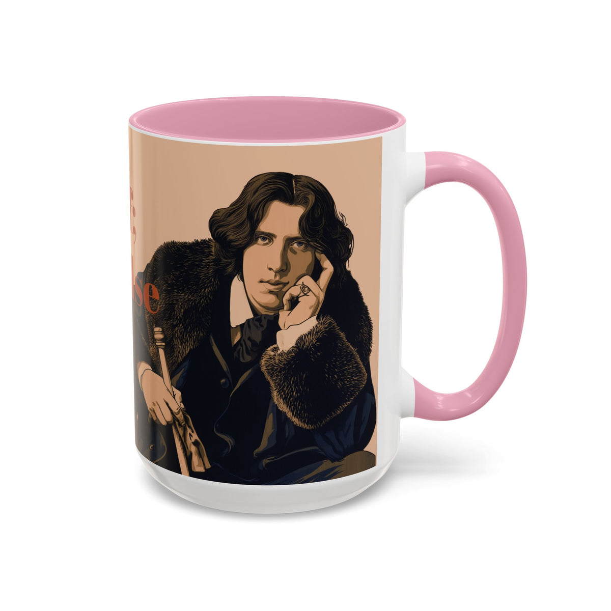 Oscar Wilde Quote Mug — "Be Yourself; Everyone Else Is Taken" Ceramic Coffee Cup (11oz/15oz)