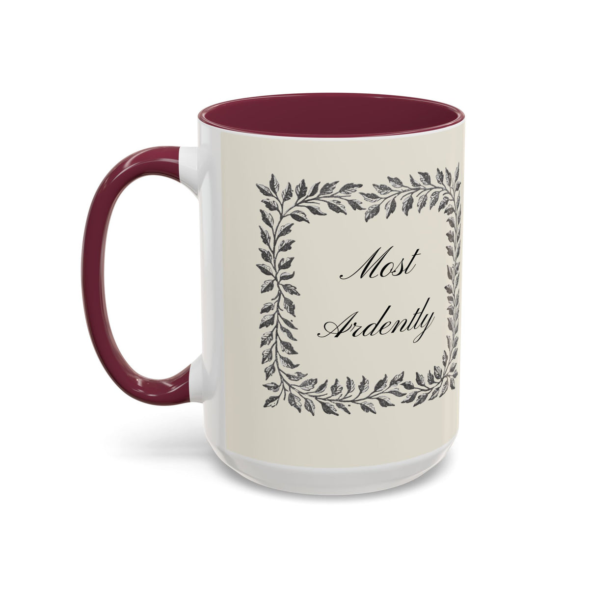 Pride & Prejudice Ceramic Mug – Jane Austen Vintage Romance Coffee Cup