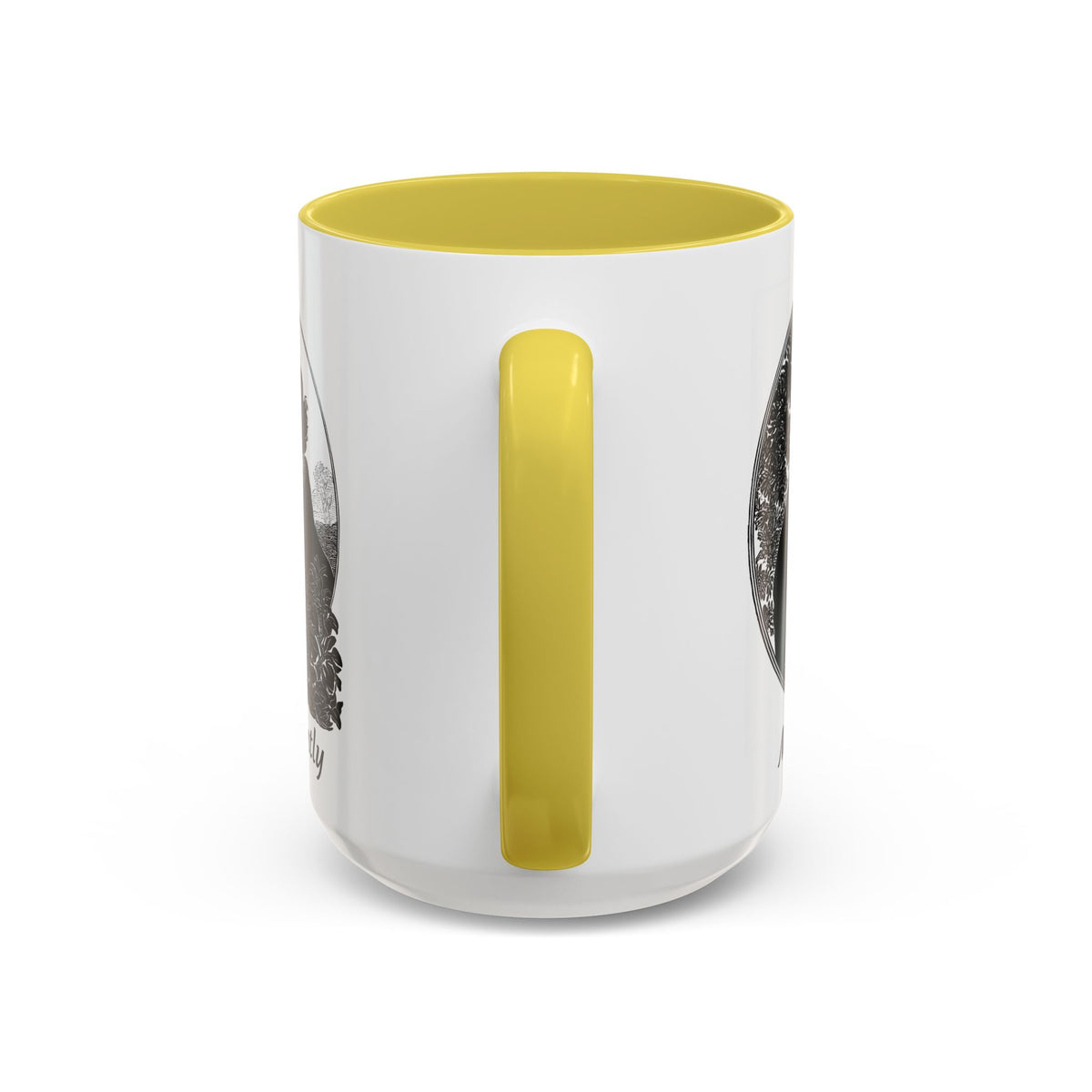 Regency Silhouette 'Most Ardently' Mug, Ceramic Coffee Mug | 11oz or 15oz