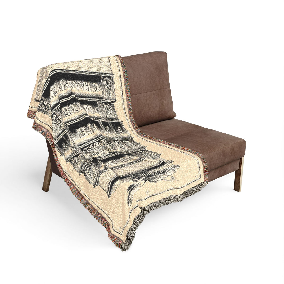 "Just One More Chapter"  Mantra Woven Blanket | Excuse Tapestry Throw