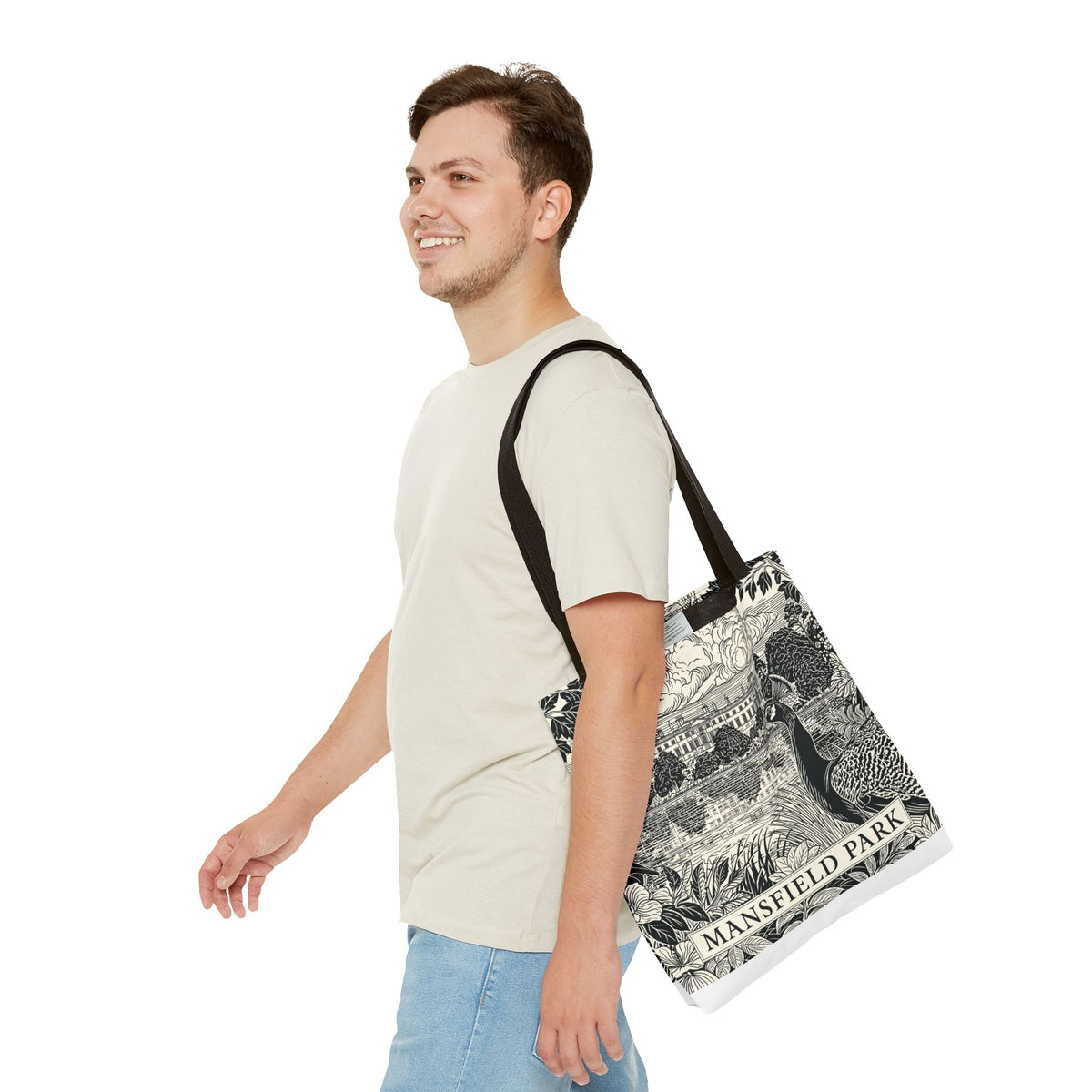 Mansfield Park Vintage Illustration Tote Bag