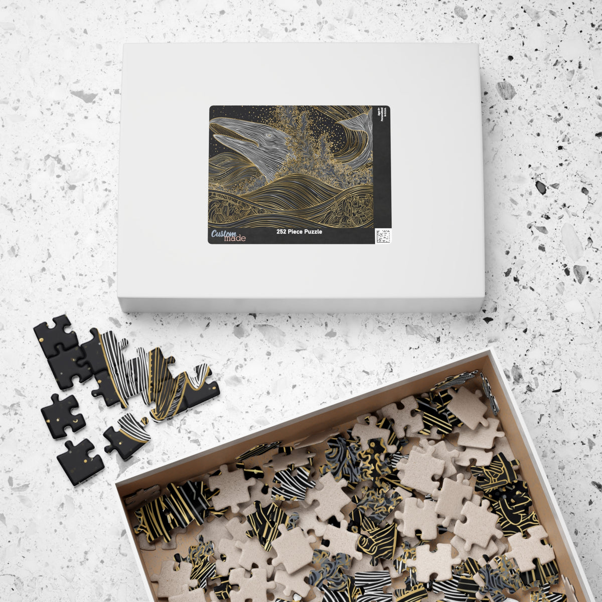 Melville's Moby Dick Puzzle | Ocean Art Jigsaw 110–1014 pcs