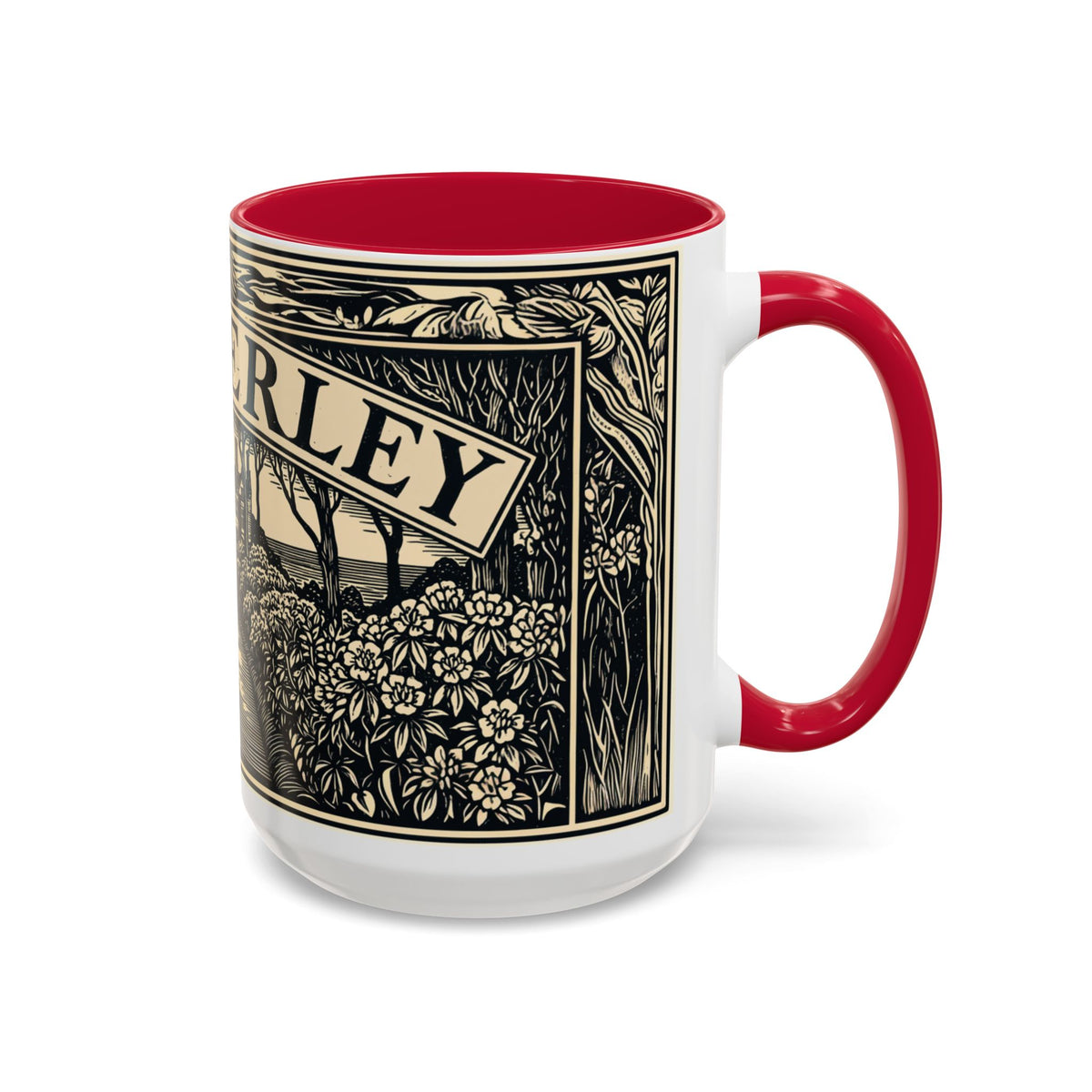Manderley Estate Illustration Mug | Ceramic Coffee Cup