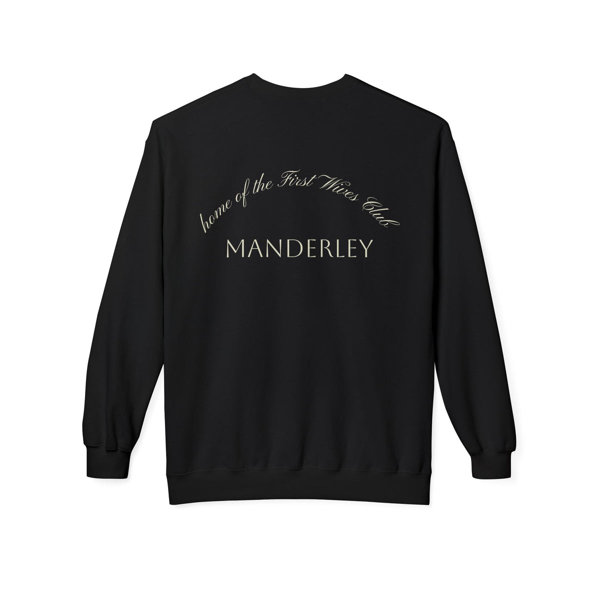 Manderley Vintage Graphic Sweatshirt — Gothic Rose Estate Crewneck