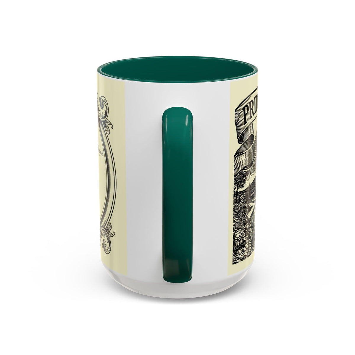Pride and Prejudice Quote Mug — “Mr. Darcy at Pemberley” Vintage Jane Austen Coffee Cup (11oz/15oz)