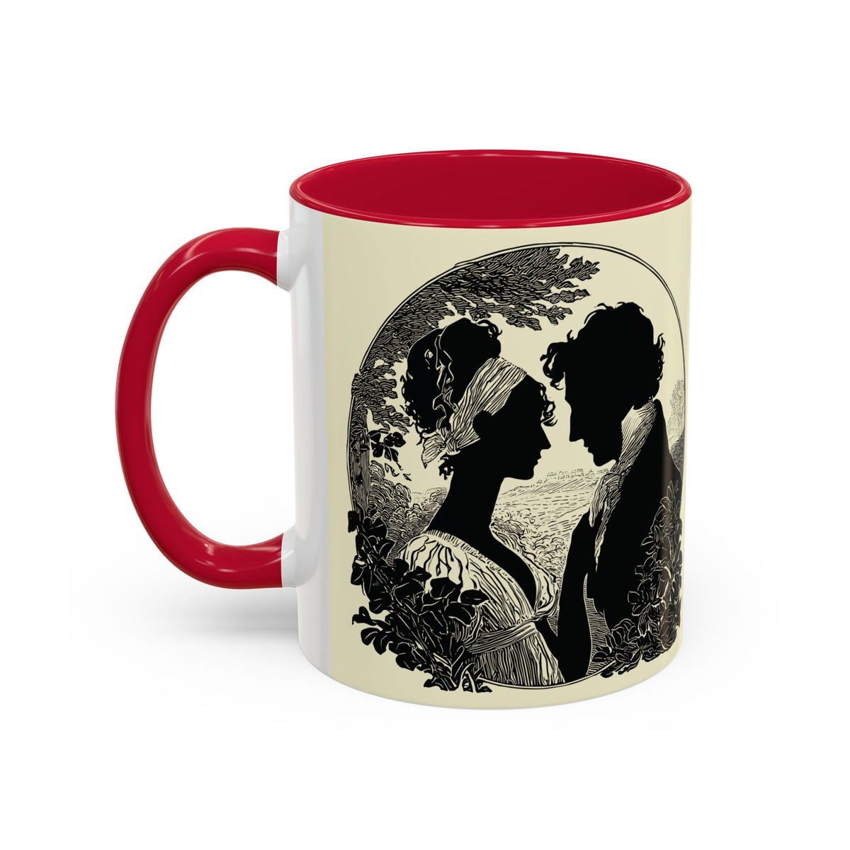 Most Ardently Floral Coffee Mug — Vintage Romantic Quote Mug (11oz & 15oz)