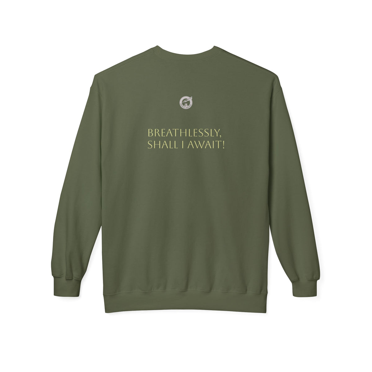 Lady Catherine de Bourgh Portrait Crewneck — "You Shall Hear Further From Me on This Subject"