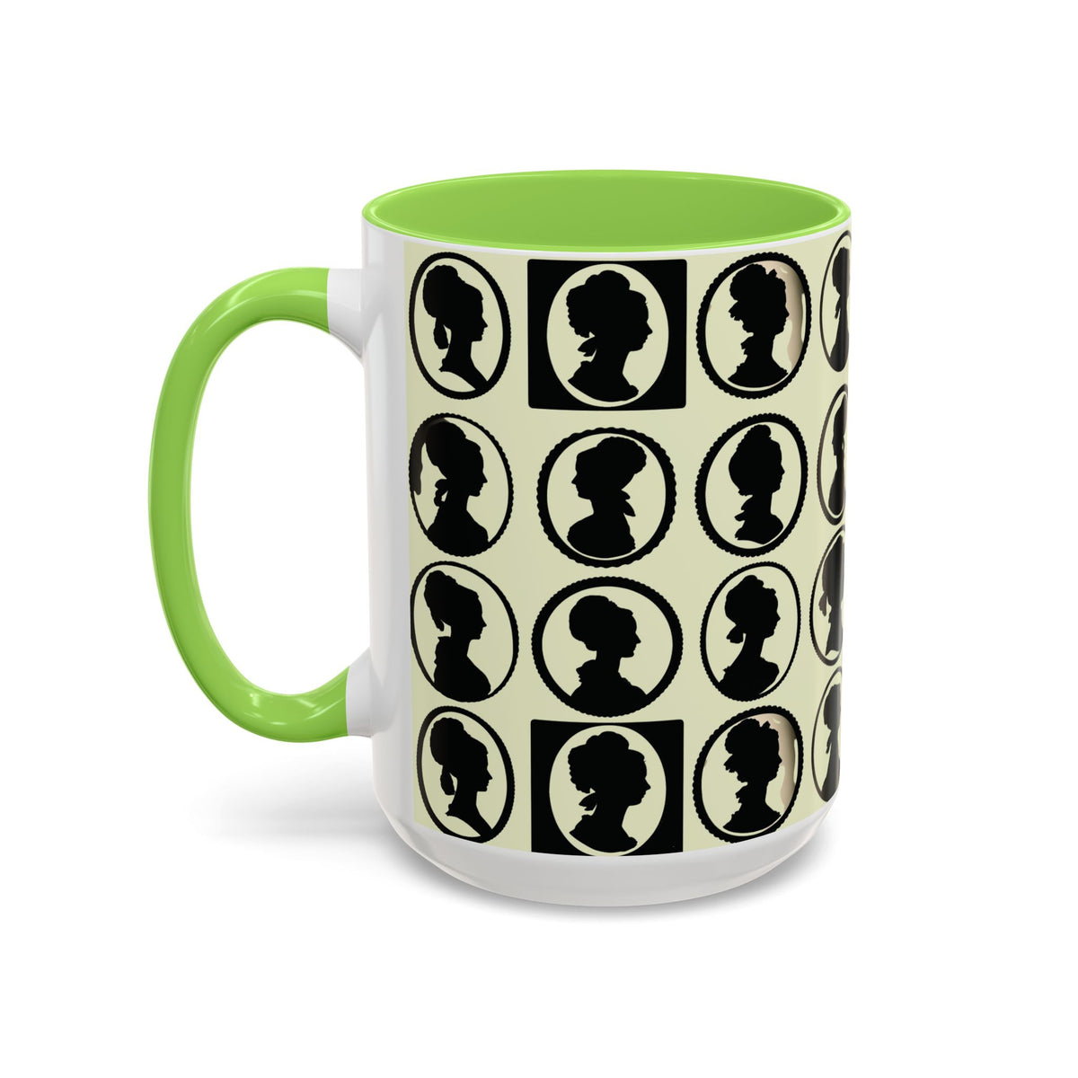 Mansfield Park Peacock Illustration Mug | Vintage Etching Wraparound