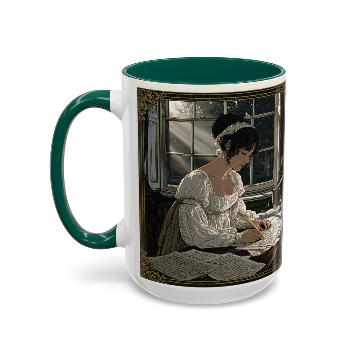 Jane Austen Quote Mug — “Every woman should write...” (11oz & 15oz)