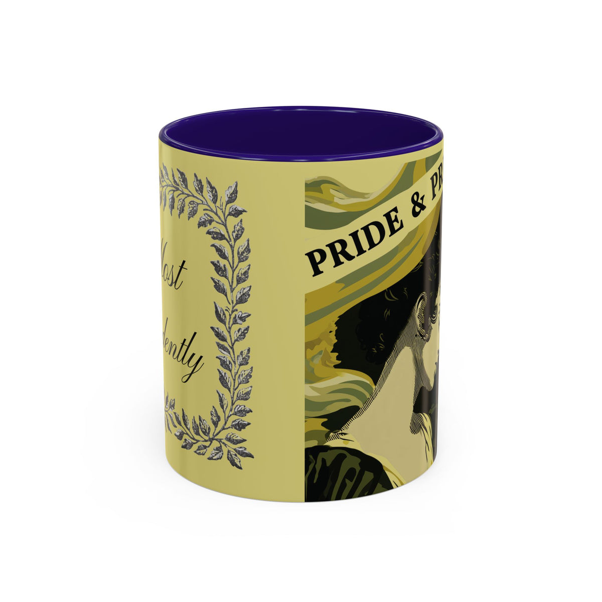 Pride & Prejudice Ceramic Mug – Jane Austen Vintage Romance Coffee Cup