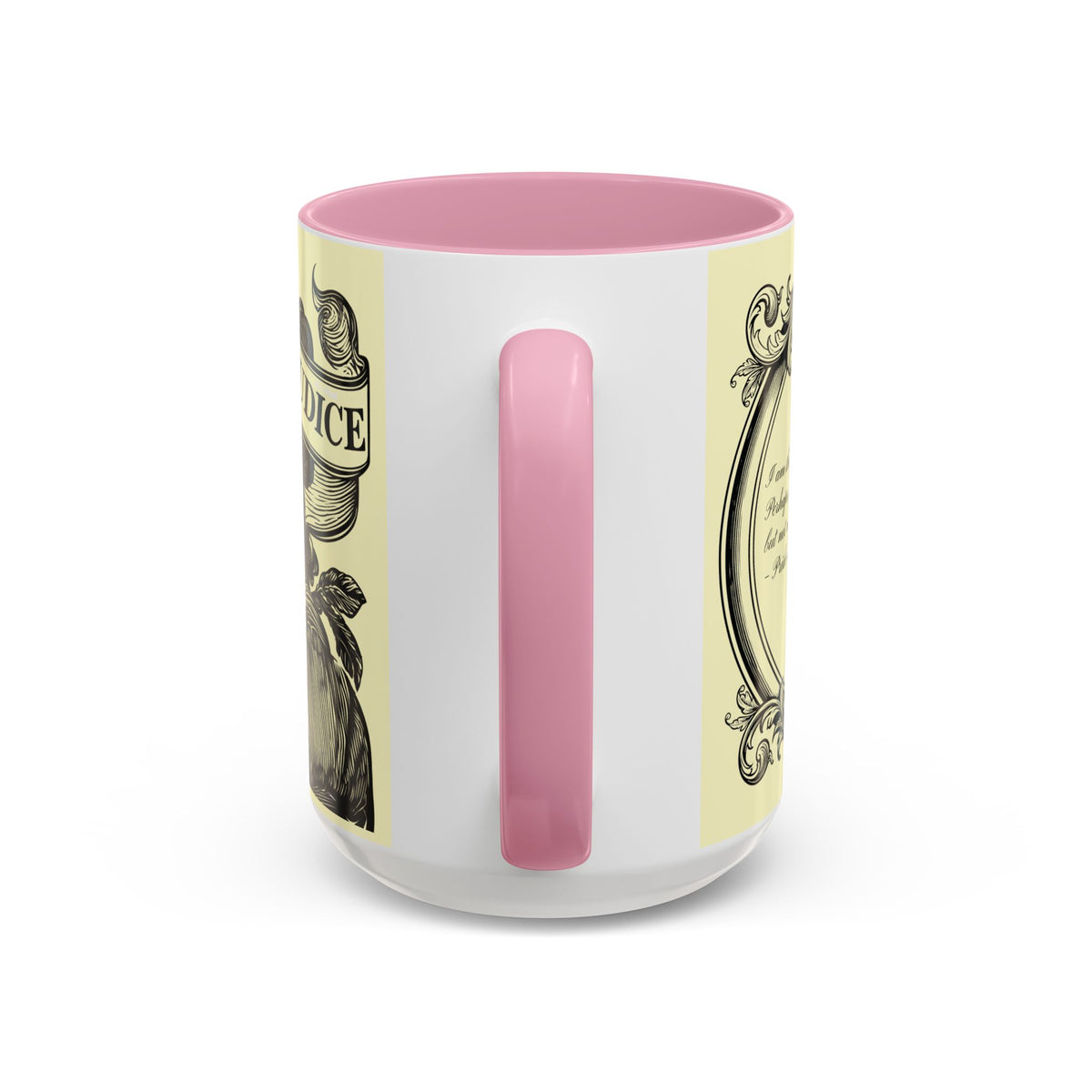 Pride & Prejudice Vintage Floral Mug — “Pride & Prejudice” Ceramic Book Lover Mug (11oz/15oz)