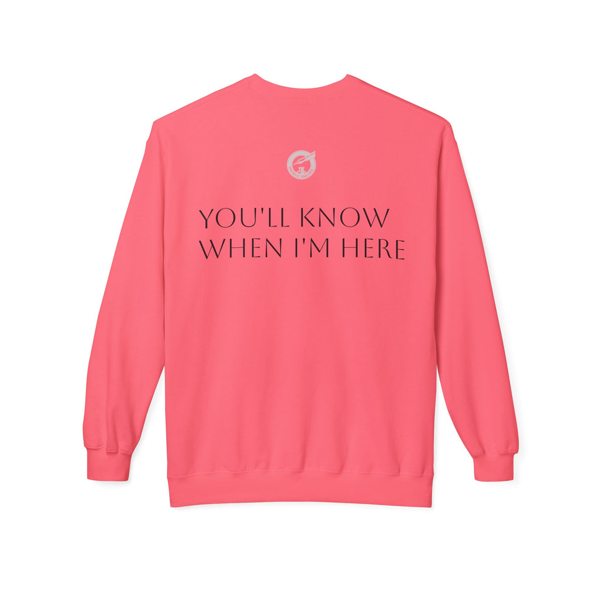 "Barely Tolerable" Vintage Portrait Sweatshirt
