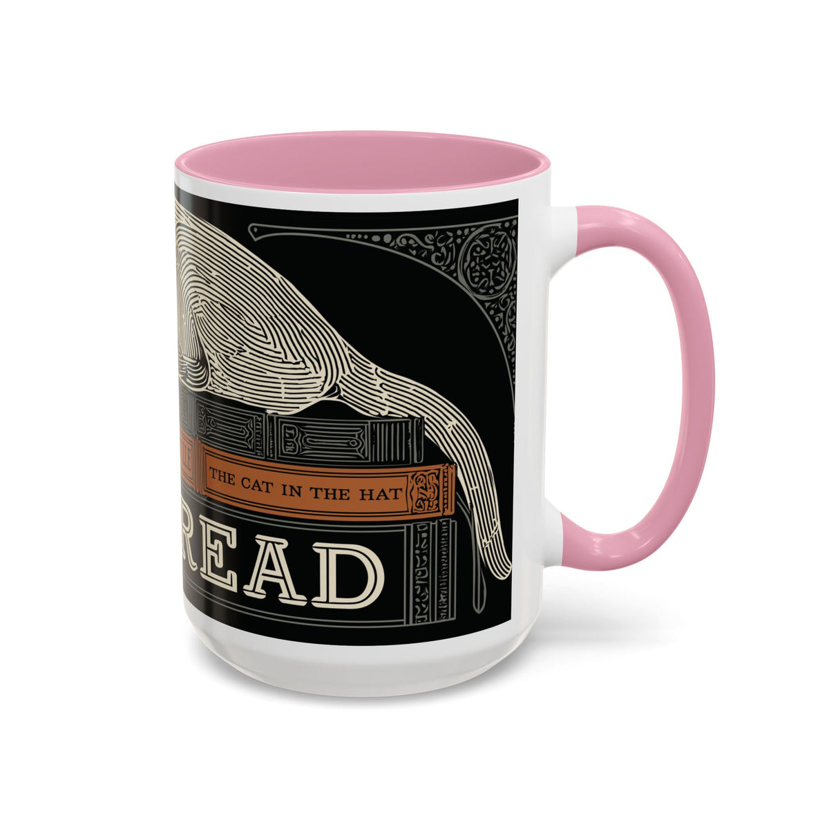 Bookstore Cat-Well Read Cat Mug | Literary Cat Stack Mug