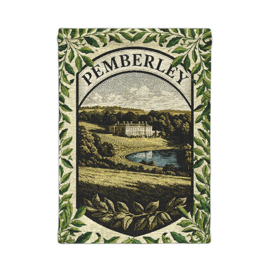 Colorful  Pemberley Estate Woven Wall Tapestry