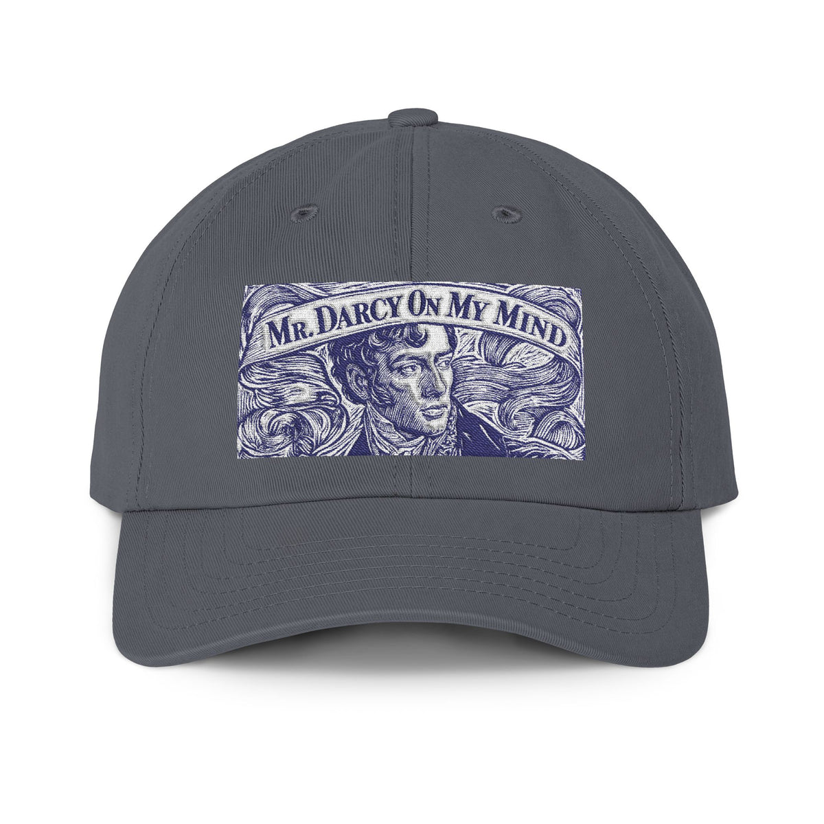 Mr. Darcy On My Mind Dad Hat — Vintage Jane Austen Literary Walking Cap