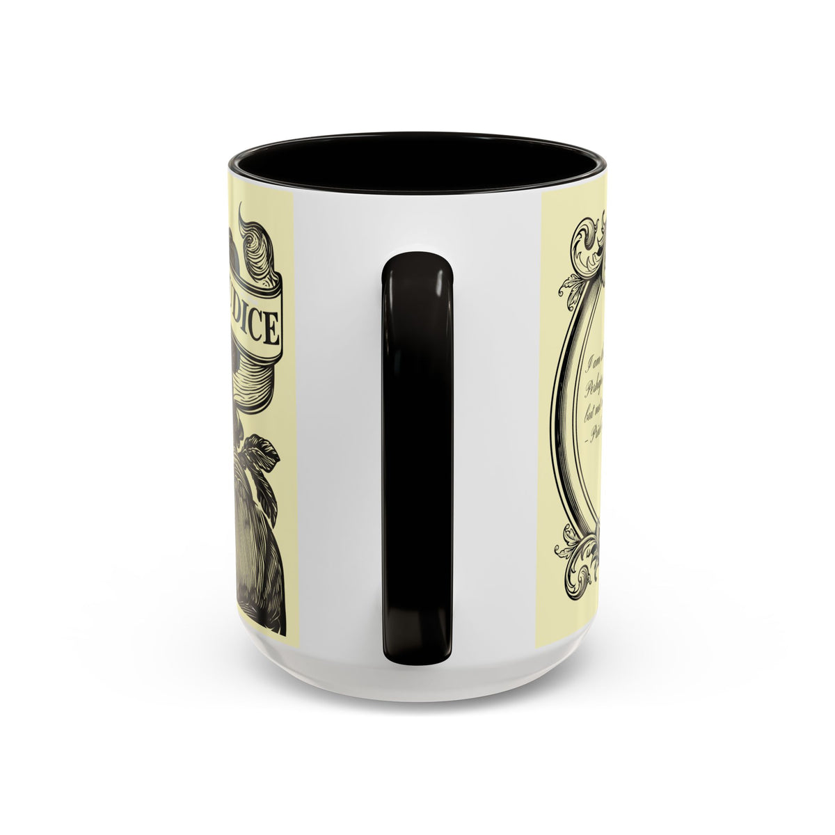 Pride & Prejudice Vintage Floral Mug — “Pride & Prejudice” Ceramic Book Lover Mug (11oz/15oz)