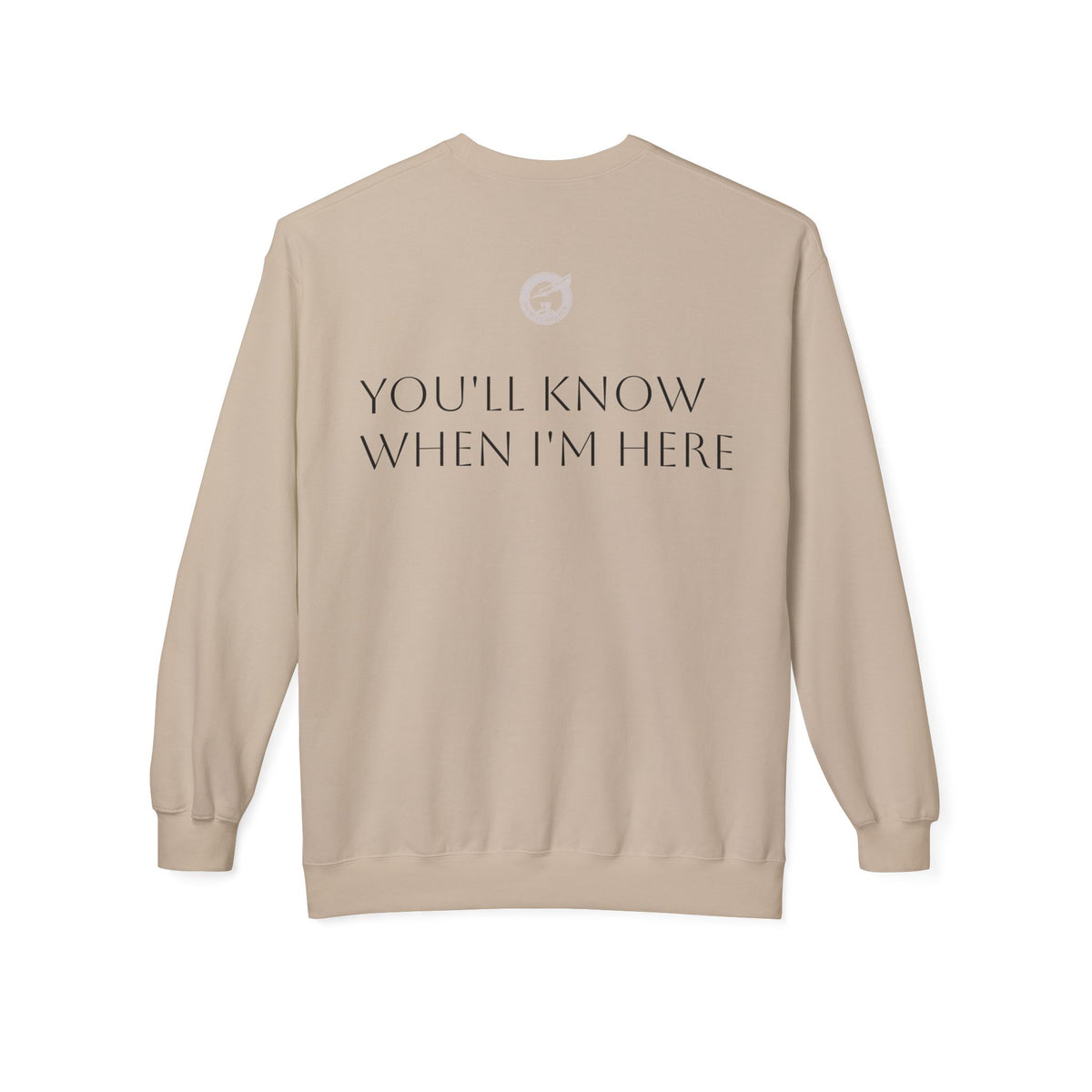 "Barely Tolerable" Vintage Portrait Sweatshirt