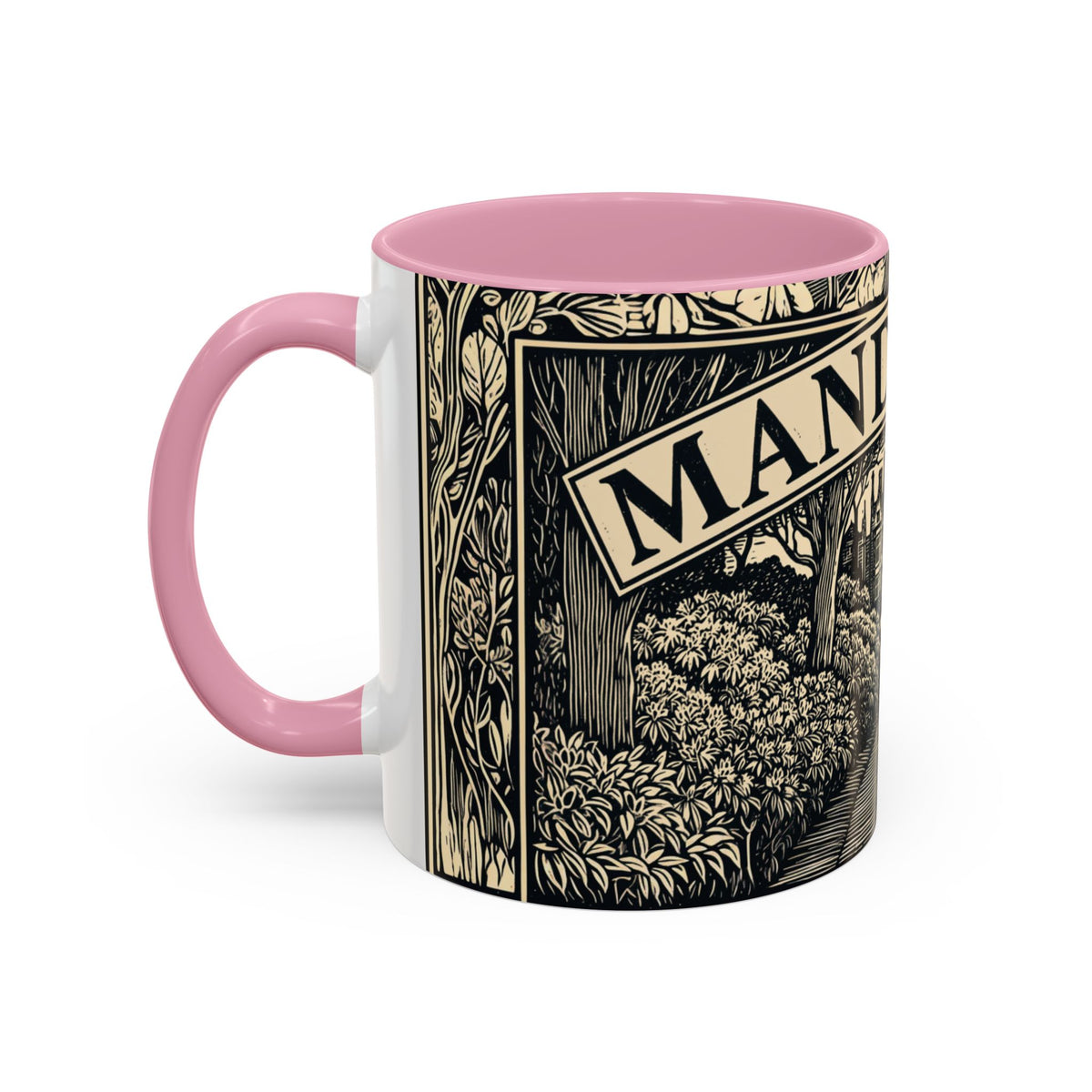 Manderley Estate Illustration Mug | Ceramic Coffee Cup
