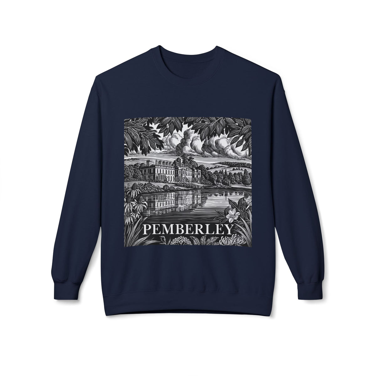 Mr. Darcy's Pemberley Estate - Crewneck Sweatshirt