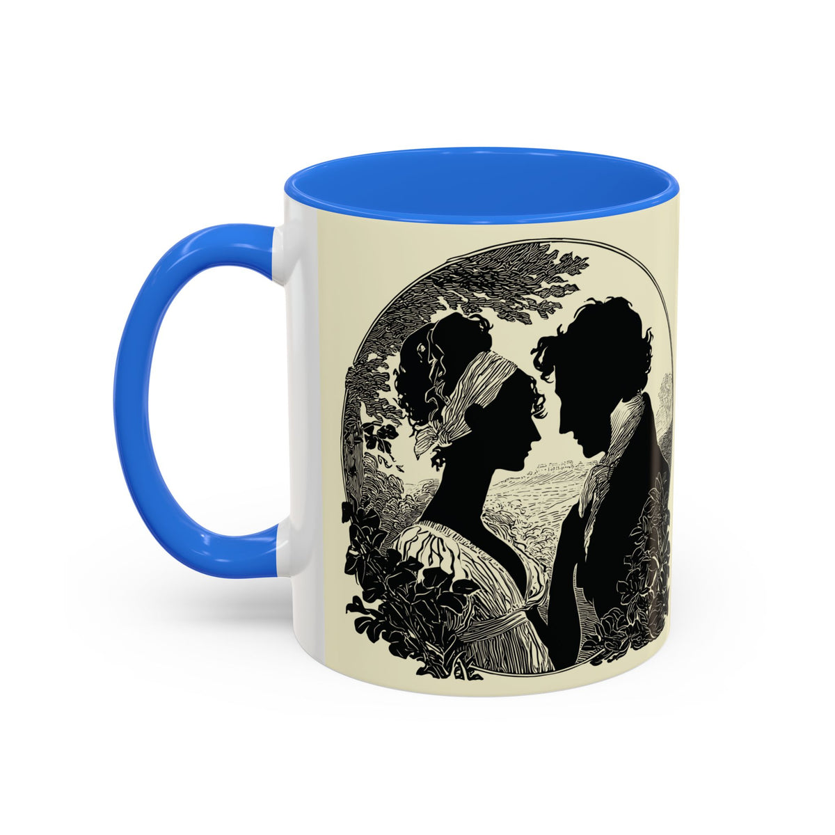Most Ardently Floral Coffee Mug — Vintage Romantic Quote Mug (11oz & 15oz)