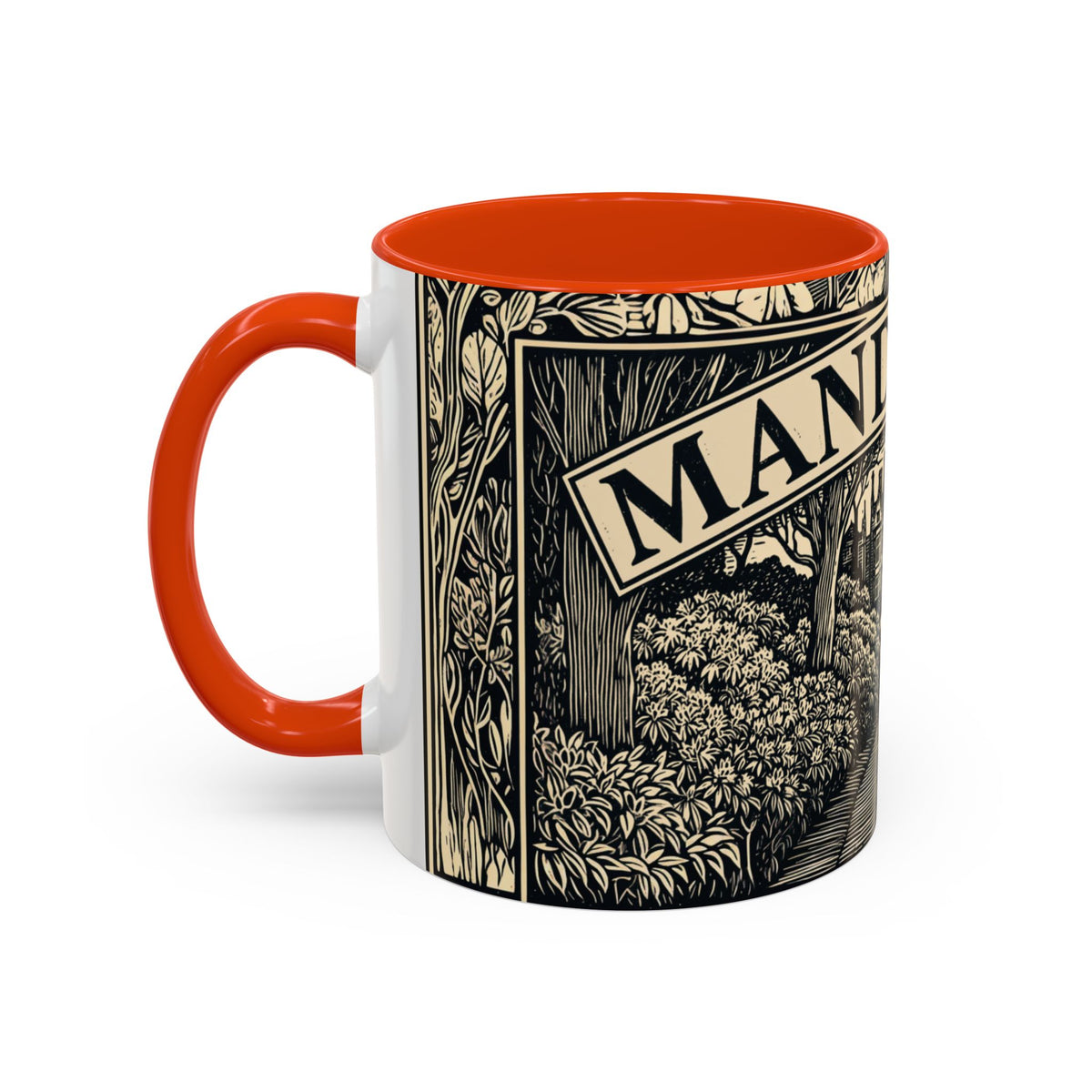 Manderley Estate Illustration Mug | Ceramic Coffee Cup