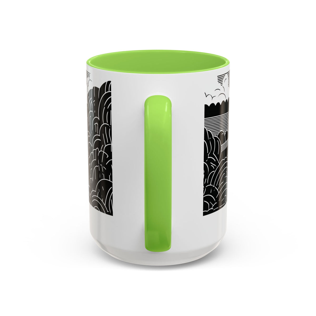 Pemberley Estate Illustration Mug | Ceramic Coffee Cup