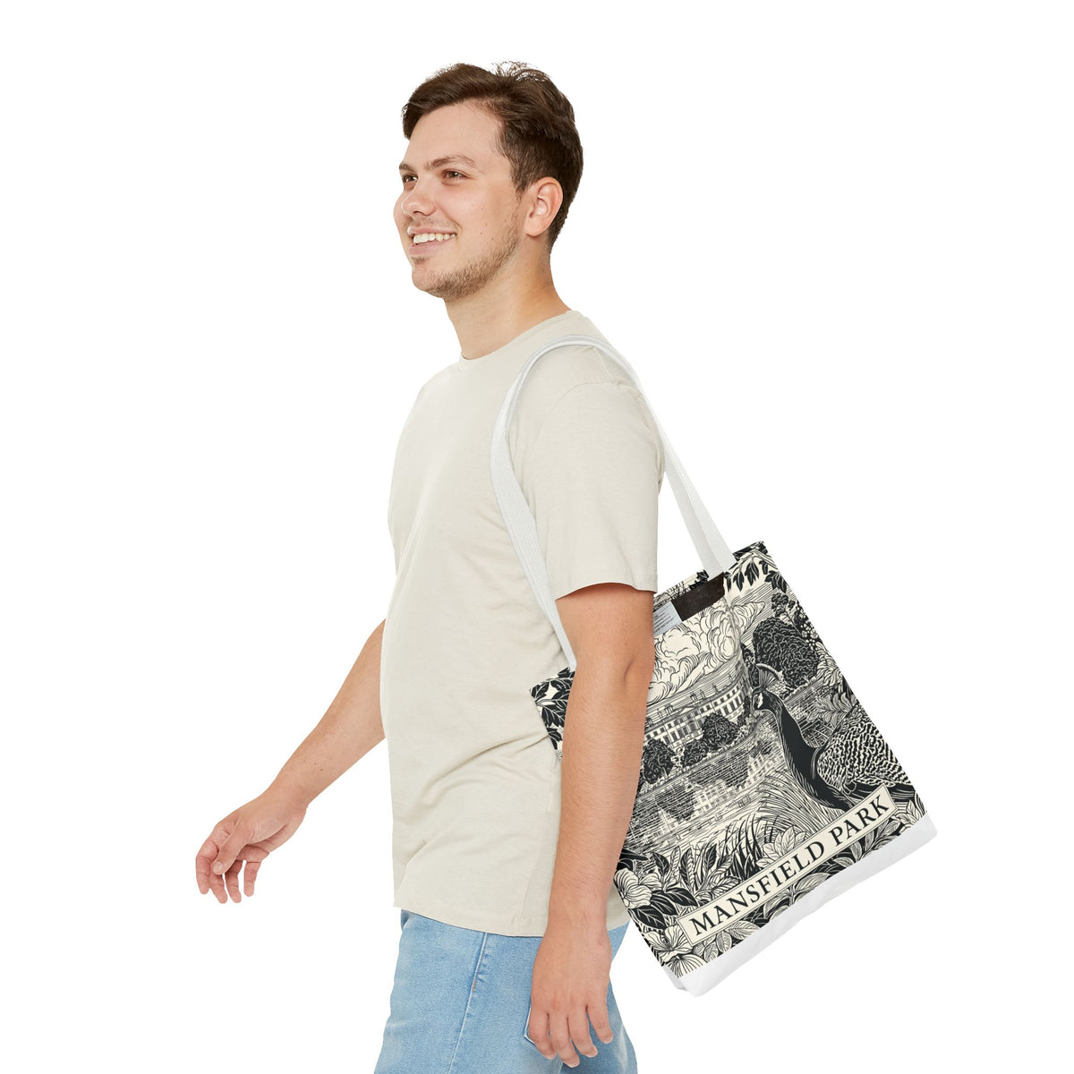 Mansfield Park Vintage Illustration Tote Bag