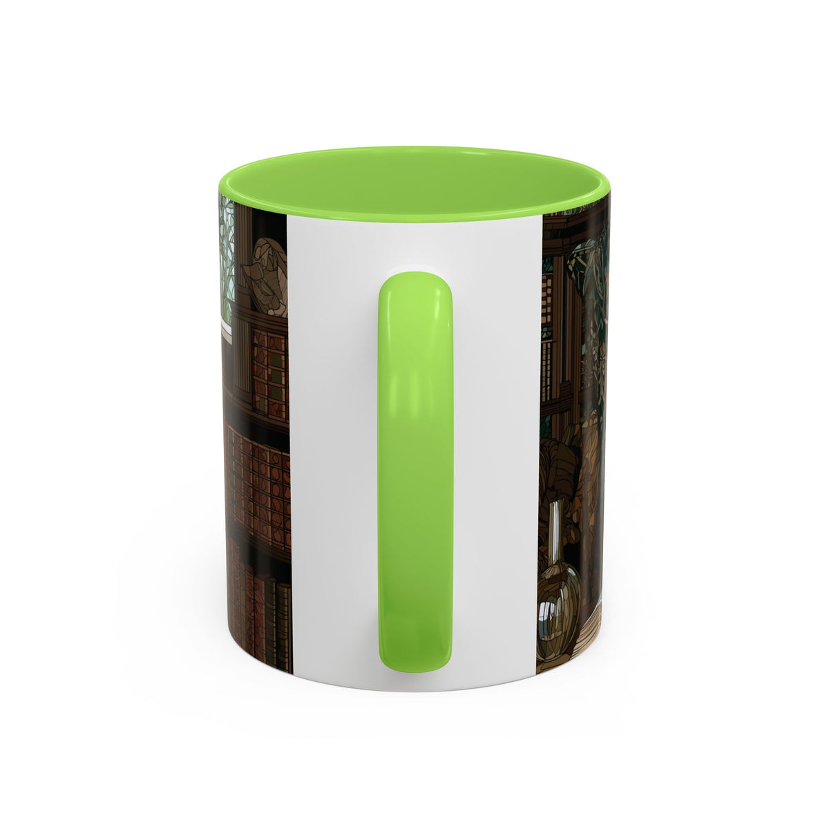 Cozy Reading Nook Cat Mug | Ceramic Coffee Cup 11oz 15oz