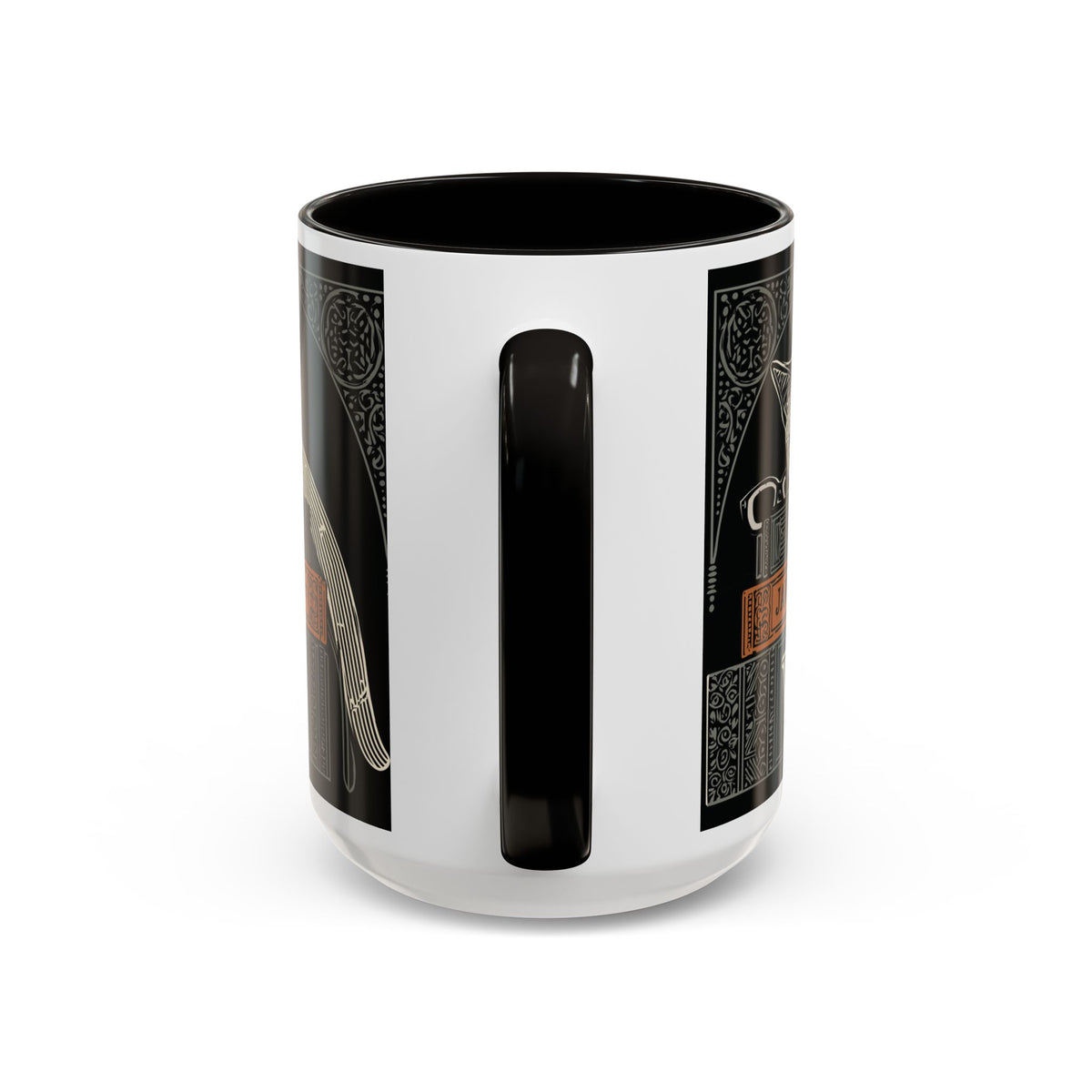 Bookstore Cat-Well Read Cat Mug | Literary Cat Stack Mug
