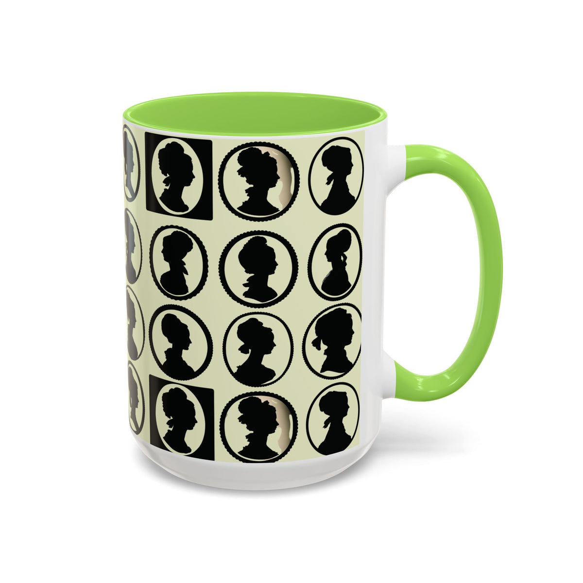Mansfield Park Peacock Illustration Mug | Vintage Etching Wraparound