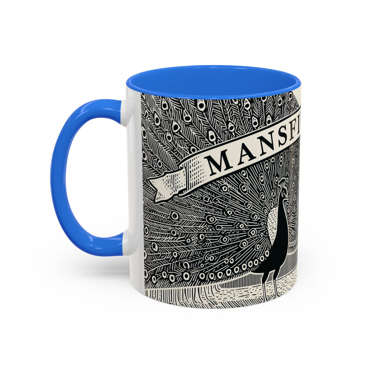 Mansfield Park illustration Mug | Peacock & Estate ceramic mug
