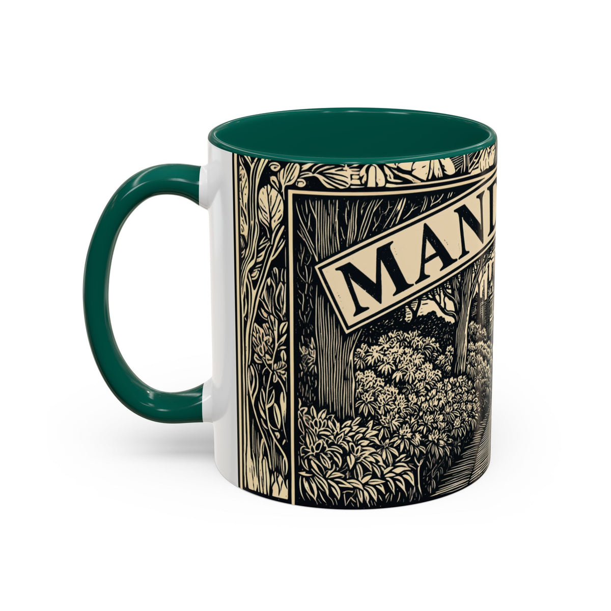 Manderley Estate Illustration Mug | Ceramic Coffee Cup