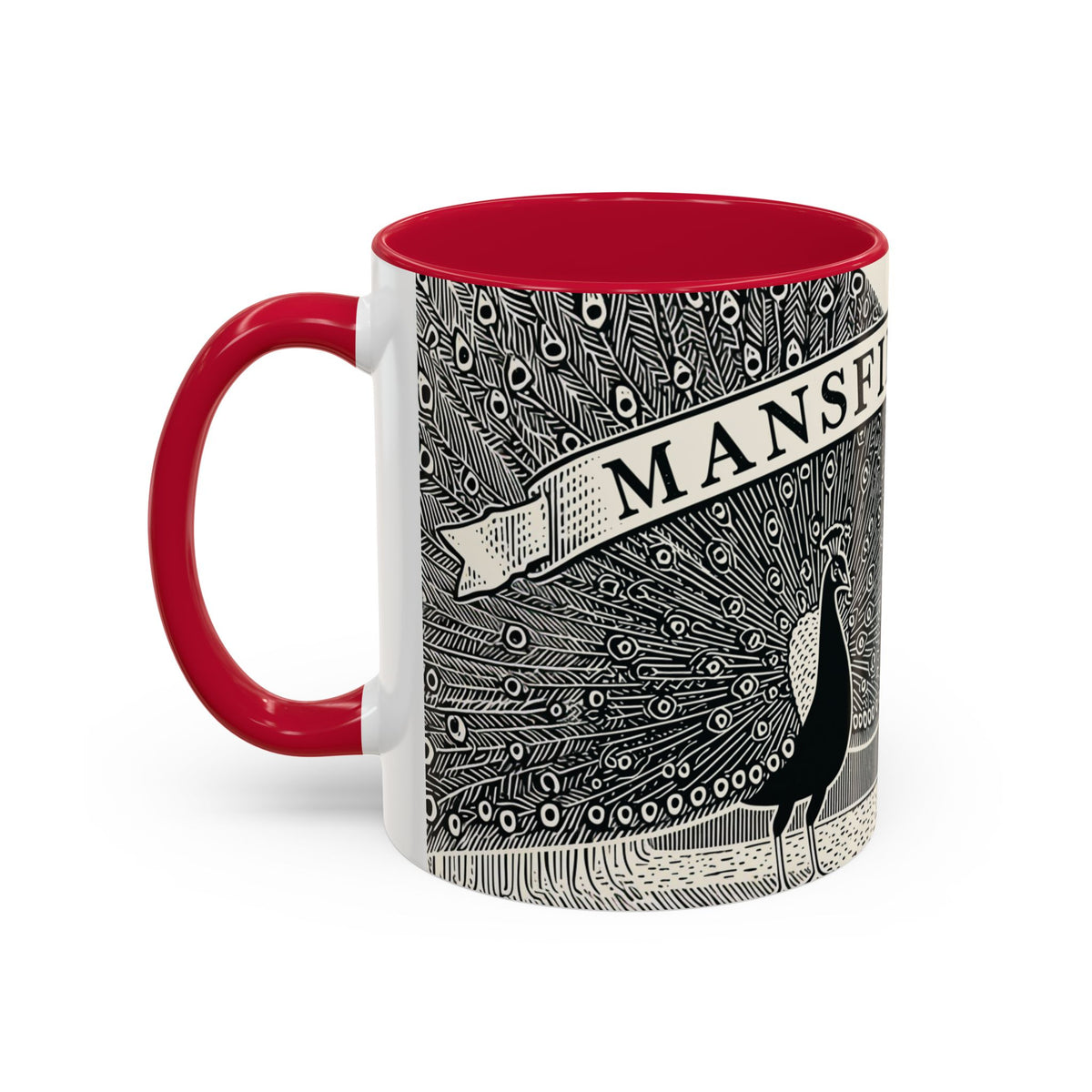 Mansfield Park illustration Mug | Peacock & Estate ceramic mug
