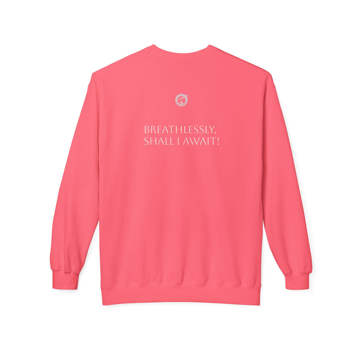 Lady Catherine de Bourgh Portrait Crewneck — "You Shall Hear Further From Me on This Subject"