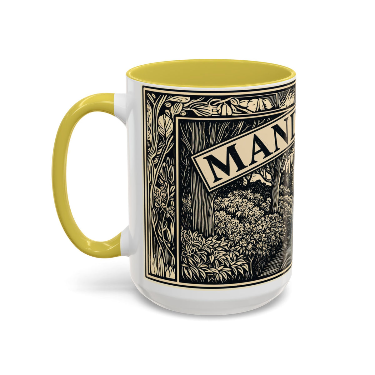 Manderley Estate Illustration Mug | Ceramic Coffee Cup