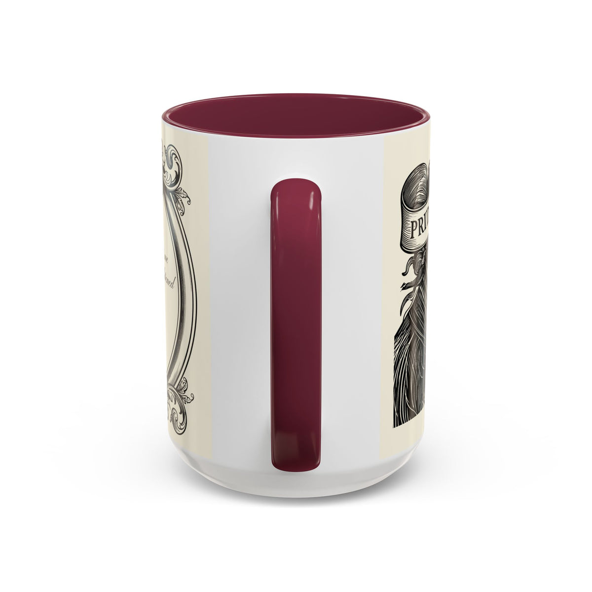 Quote from Pride & Prejudice Vintage Floral Mug — “Pride & Prejudice” Ceramic Book Lover Mug (11oz/15oz)