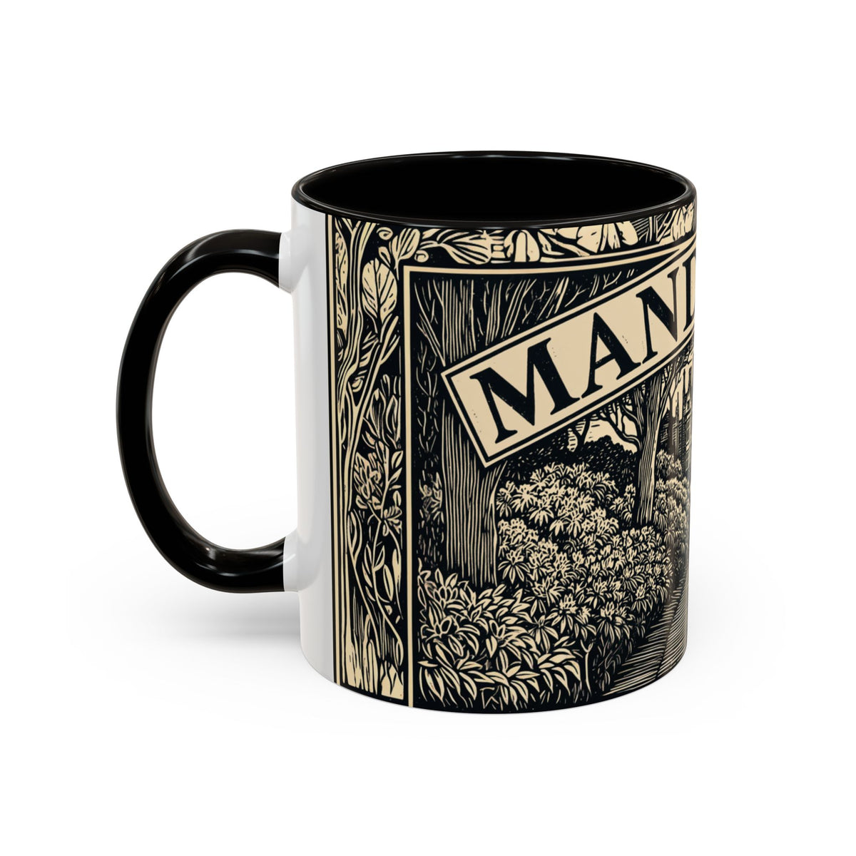 Manderley Estate Illustration Mug | Ceramic Coffee Cup