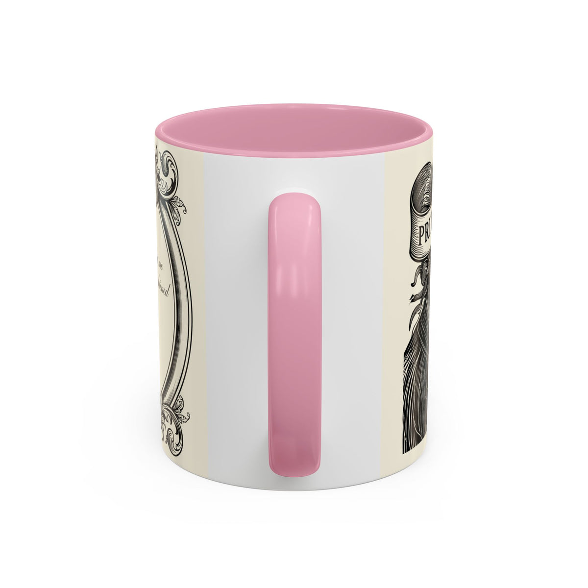 Quote from Pride & Prejudice Vintage Floral Mug — “Pride & Prejudice” Ceramic Book Lover Mug (11oz/15oz)