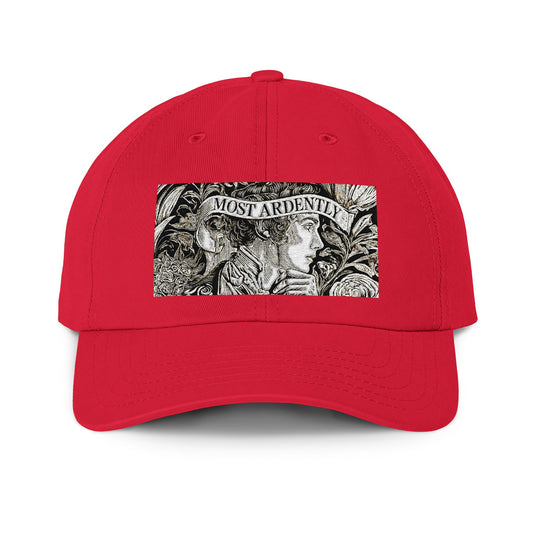 Pride & Prejudice's Mr. Darcy on Pemberley Estate — Vintage Jane Austen Inspired Banner Cap