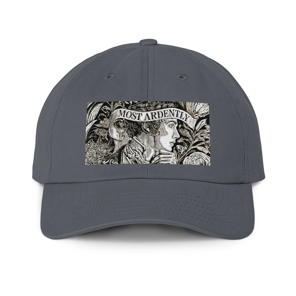 Pride & Prejudice's Mr. Darcy on Pemberley Estate — Vintage Jane Austen Inspired Banner Cap