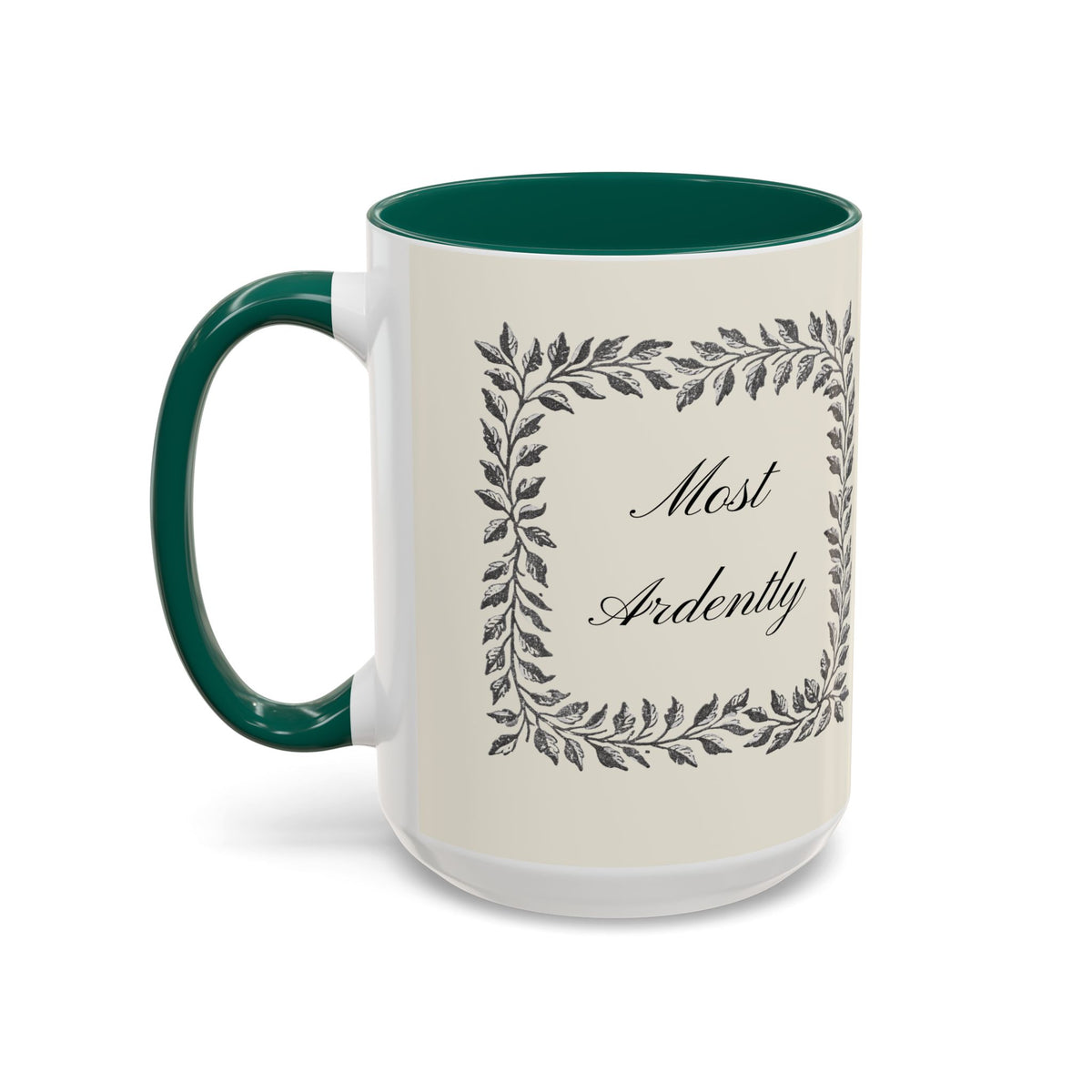 Pride & Prejudice Ceramic Mug – Jane Austen Vintage Romance Coffee Cup