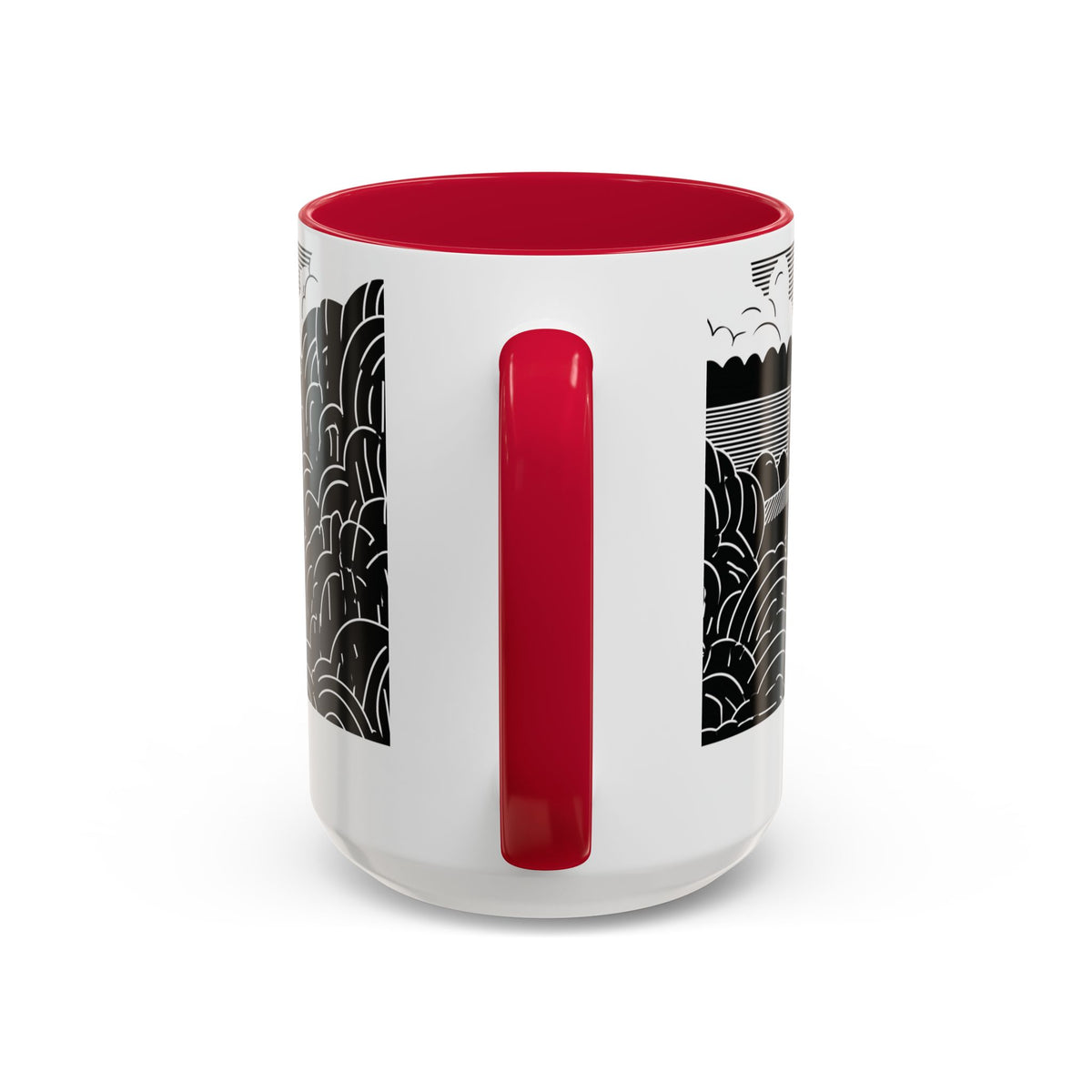 Pemberley Estate Illustration Mug | Ceramic Coffee Cup