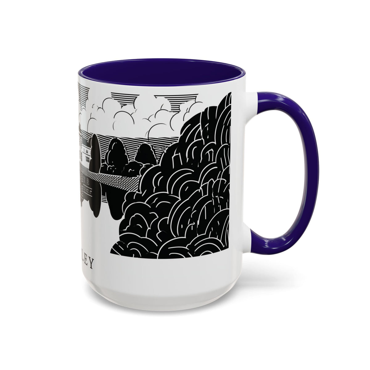 Pemberley Estate Illustration Mug | Ceramic Coffee Cup