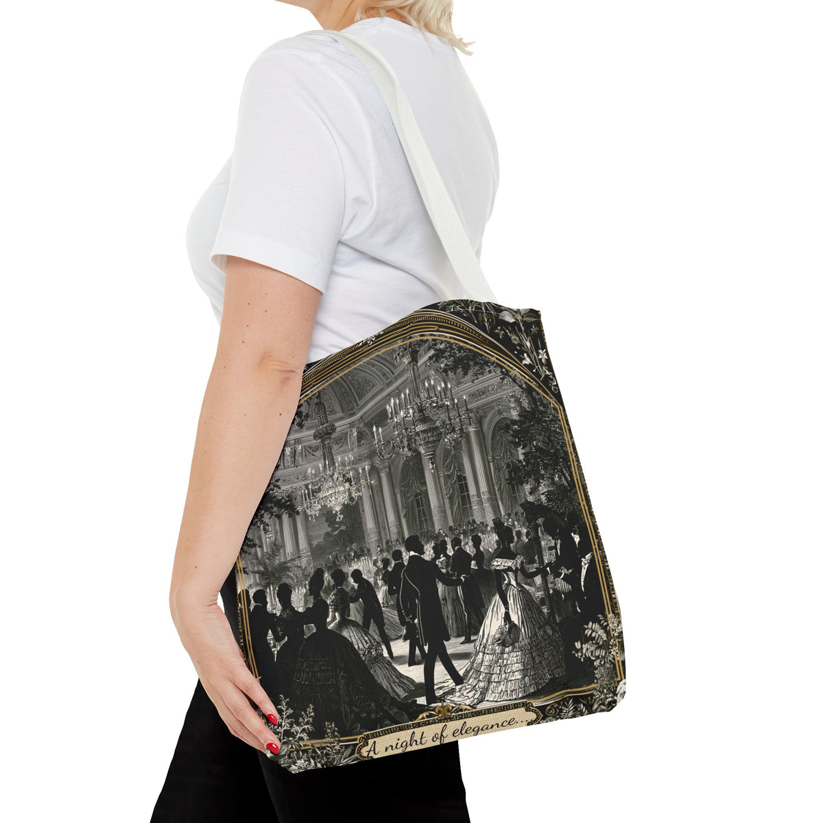 Regency Ballroom Scene Tote Bag | A Night of Elegance...and Splendor