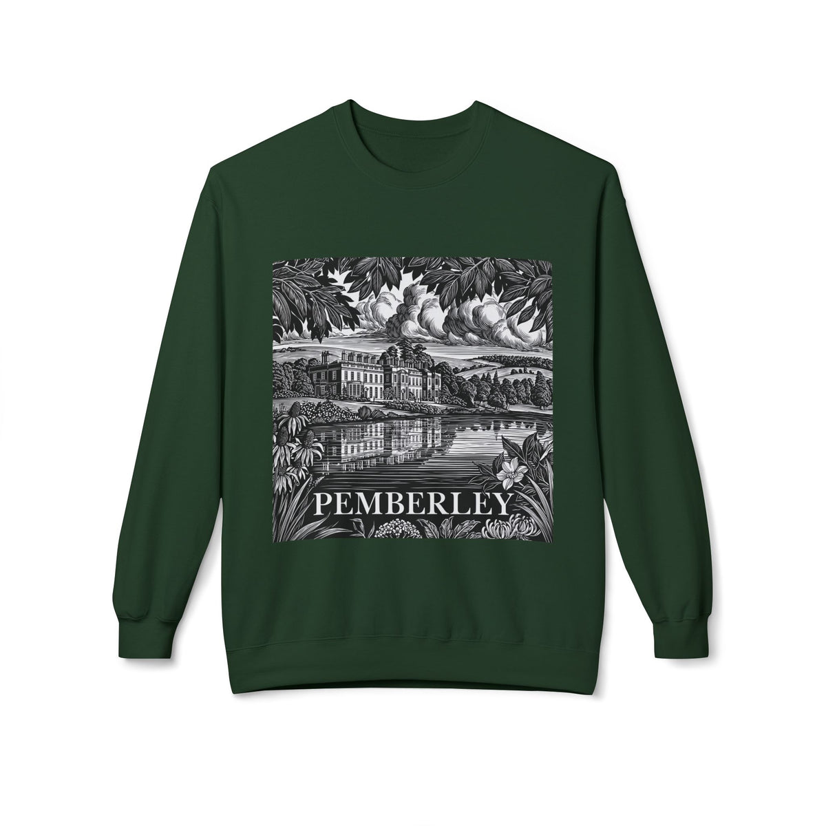 Mr. Darcy's Pemberley Estate - Crewneck Sweatshirt