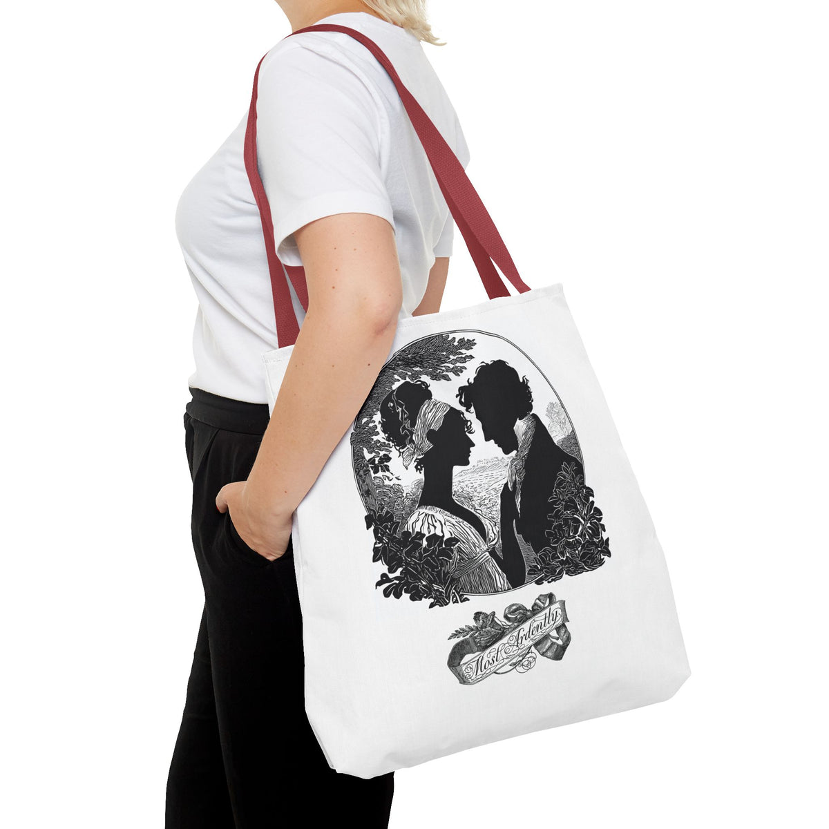 Regency Silhouette Tote--Most Ardently