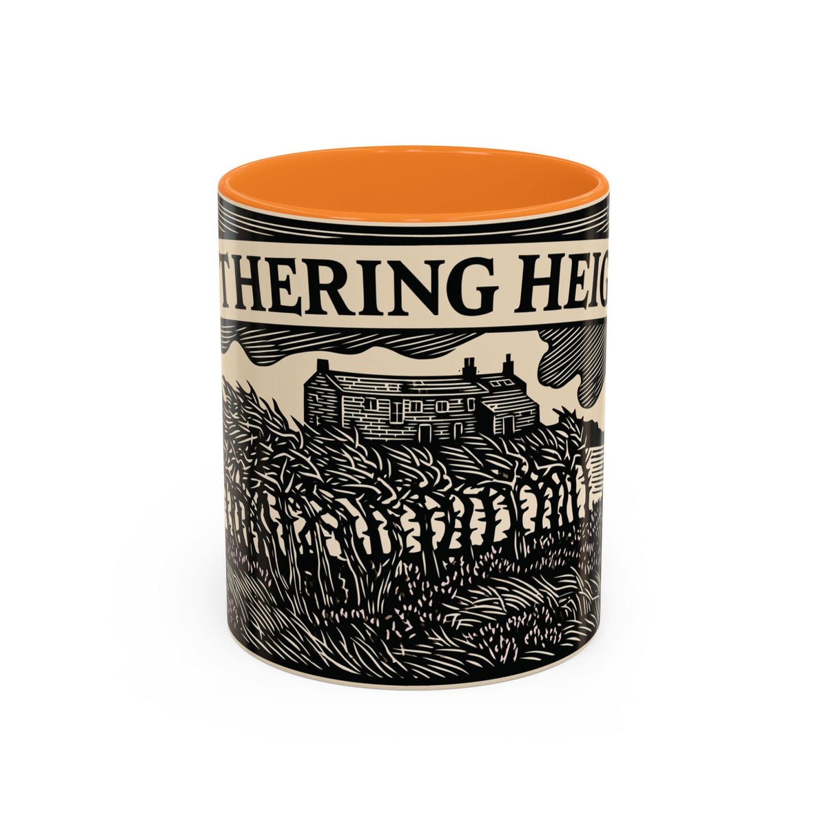 Wuthering Heights Coffee Mug | Emily Brontë Literary Design Mug