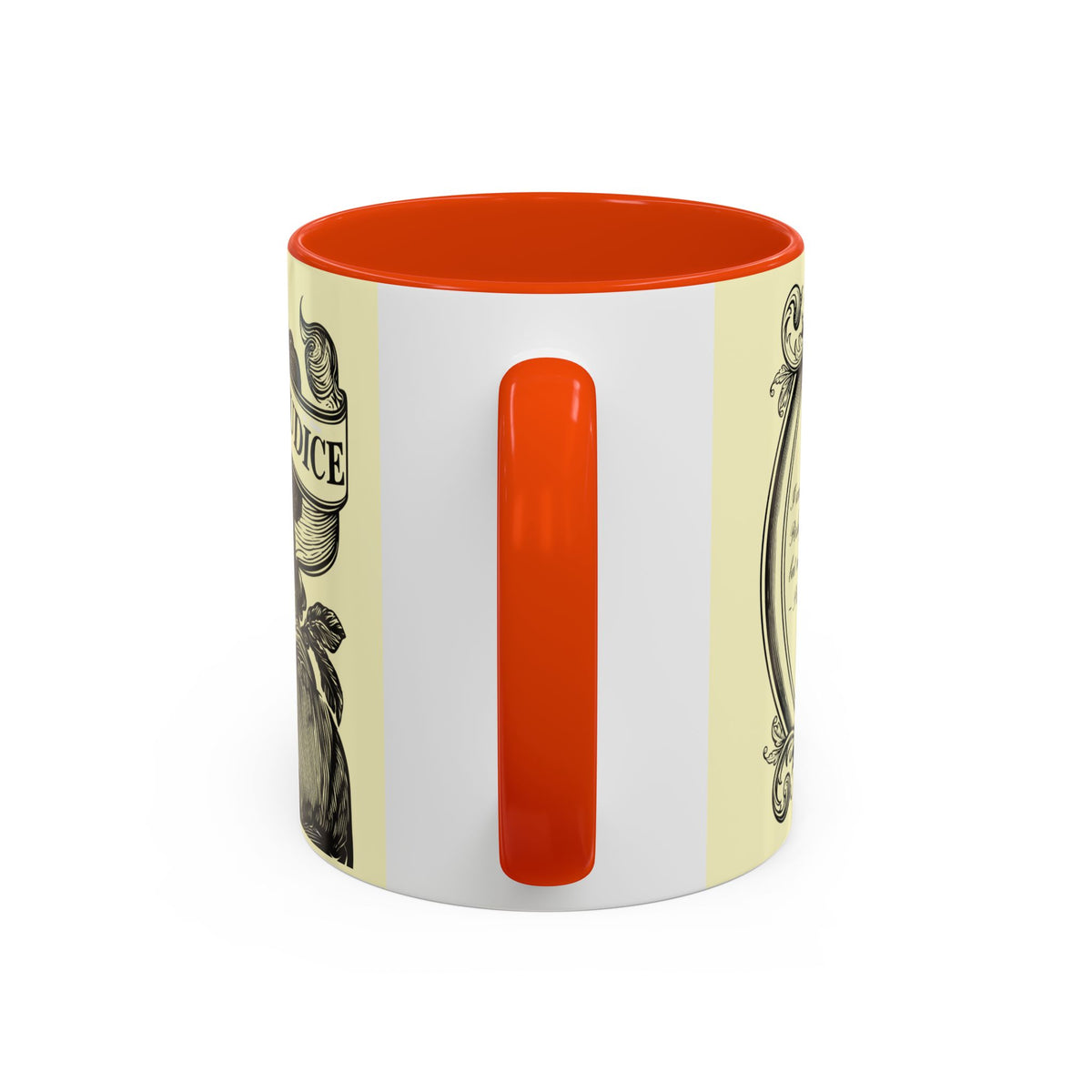 Pride & Prejudice Vintage Floral Mug — “Pride & Prejudice” Ceramic Book Lover Mug (11oz/15oz)