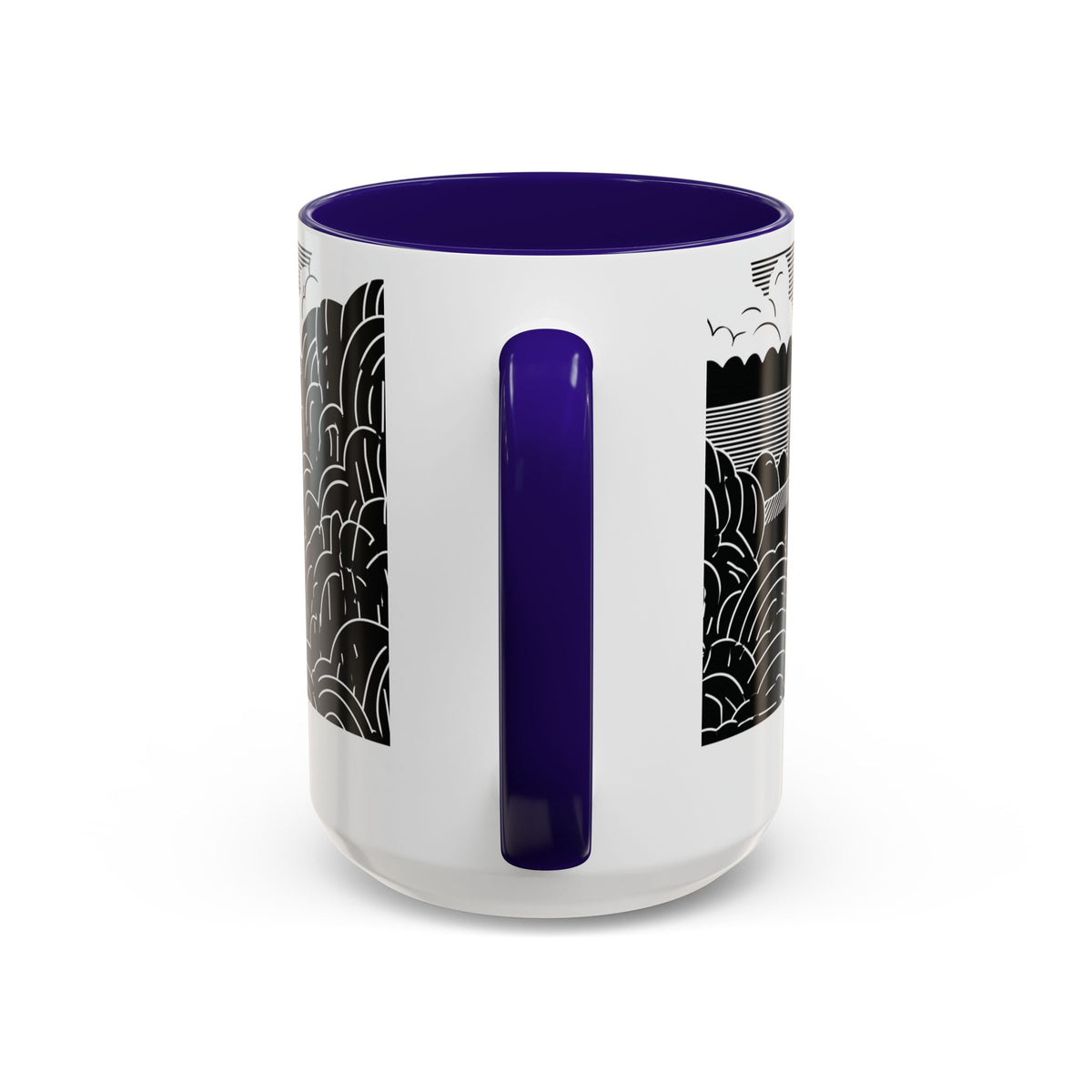 Pemberley Estate Illustration Mug | Ceramic Coffee Cup