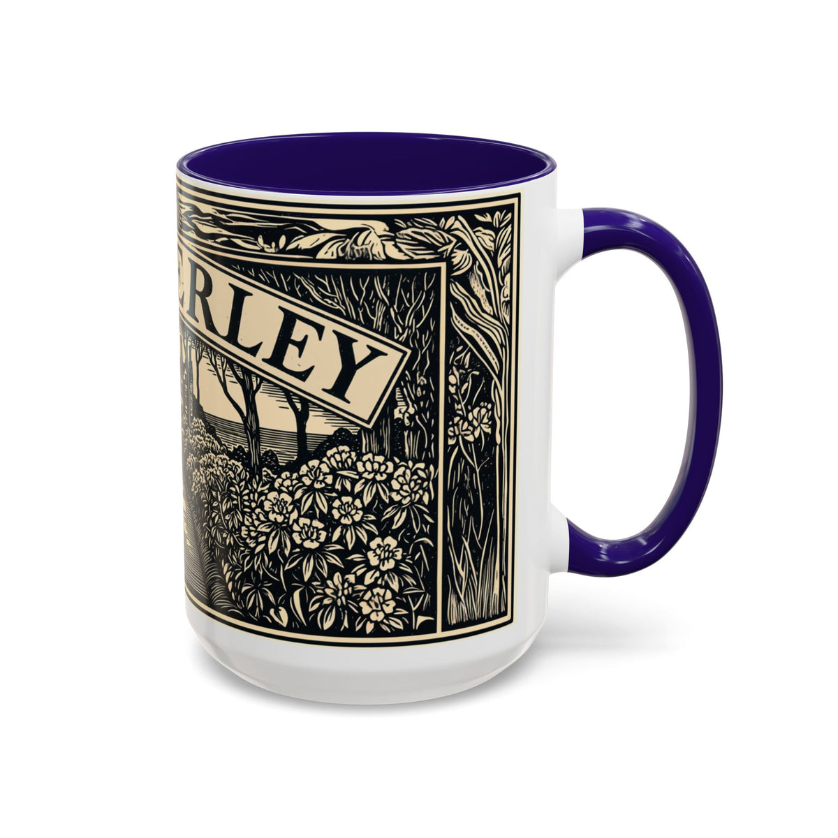 Manderley Estate Illustration Mug | Ceramic Coffee Cup